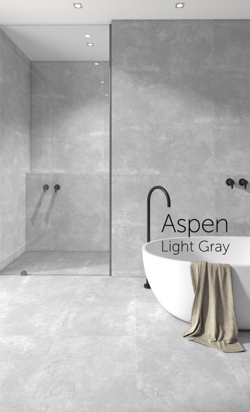 سرامیک ۱۲۰*۶۰ ASPEN LIGHT GRAY لوتوس